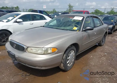 2003 Buick Century Custom из США, поврежденный, VIN 2G4WS52J531173458
